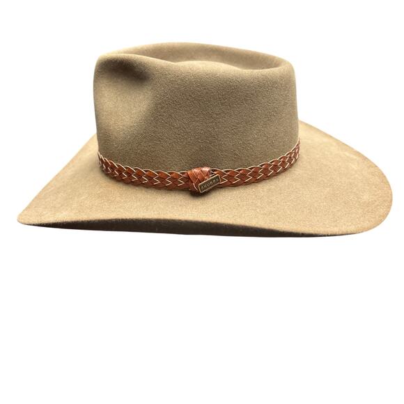 Akubra Snowy River Pure Fur Felt Hat Size 56 Outback Trading Australia